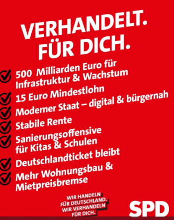 Verhandelt fuer euch